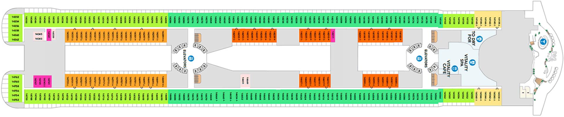 Cubierta 14 Icon of the Seas