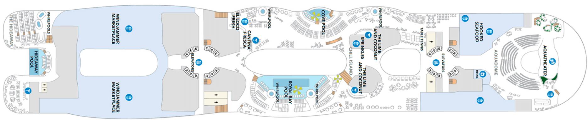 Cubierta 15 Icon of the Seas