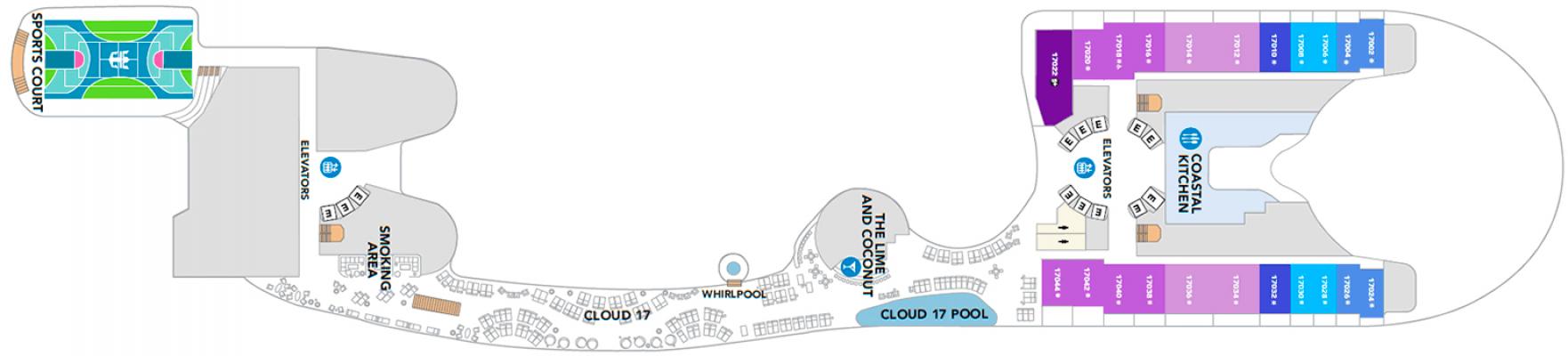 Cubierta 17 Icon of the Seas