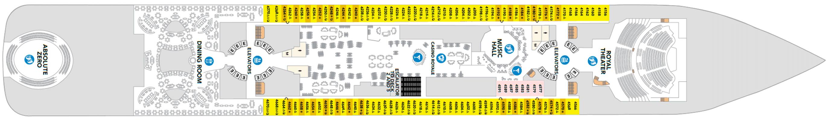 Cubierta 4 Icon of the Seas