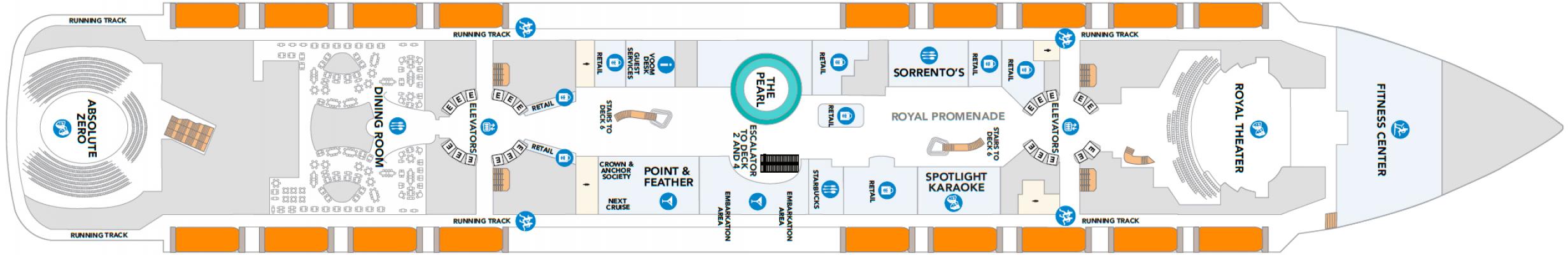 Cubierta 5 Icon of the Seas