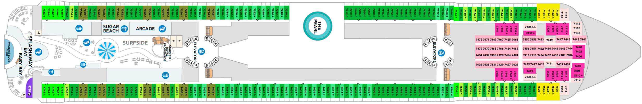 Cubierta 7 Icon of the Seas