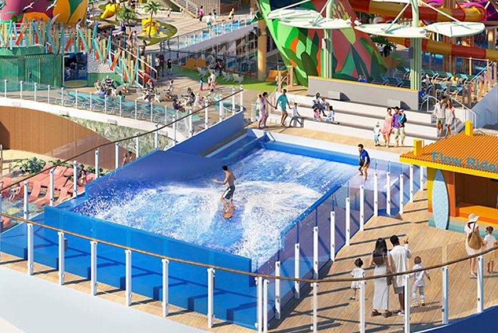 Simulador de Surf Flowrider Icon of the Seas