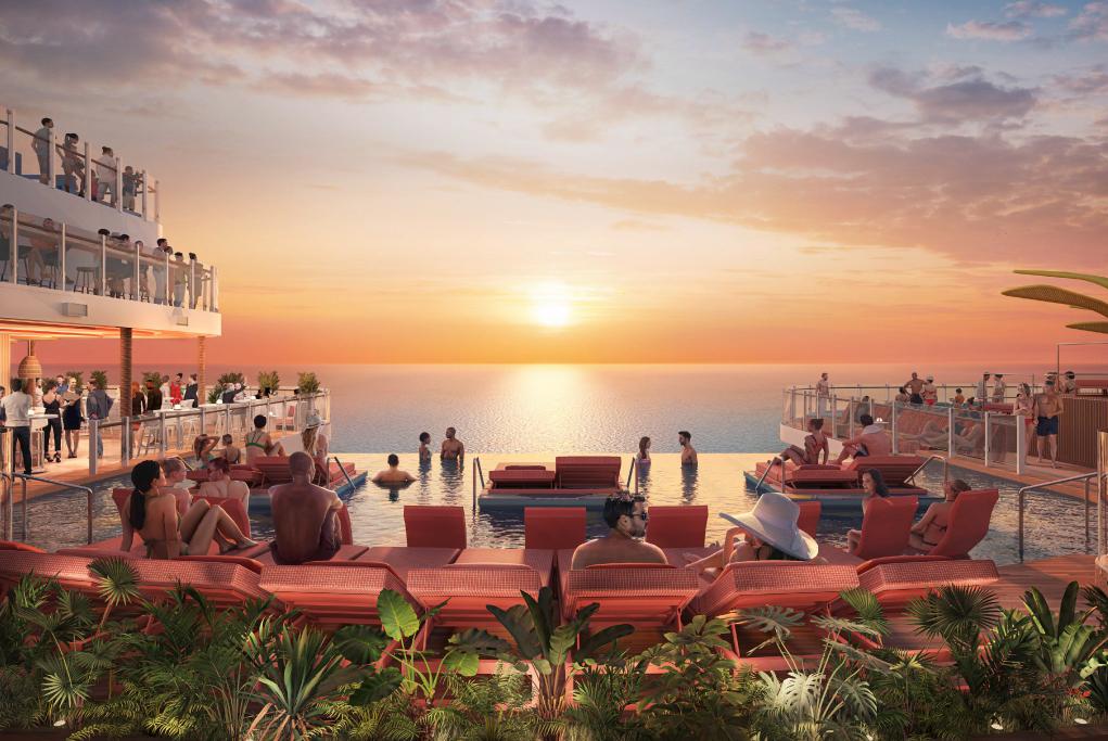 Piscina Hideaway Icon of the Seas