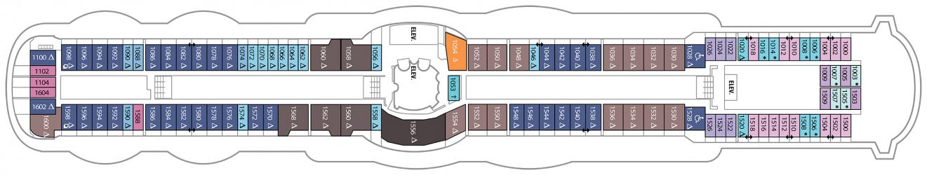 Cubierta 10 Jewel of the Seas