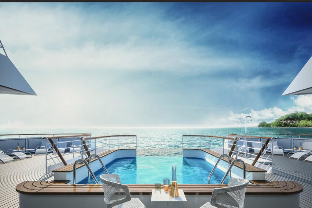 Camarote Piscina de cristal - Le Jacques Cartier