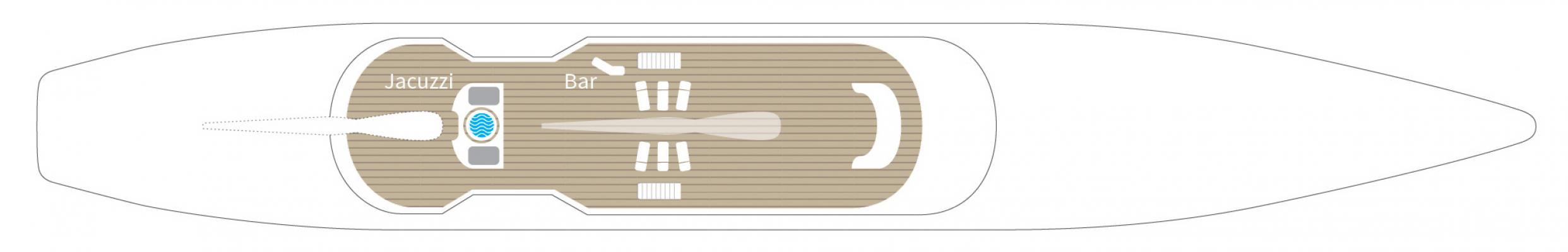 Cubierta Deck 5 Le Ponant