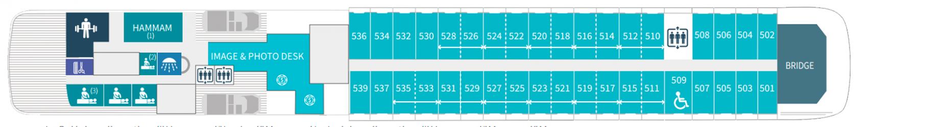 Cubierta 5 Le Soleal