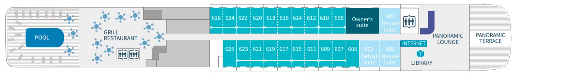 Cubierta 6 Le Soleal