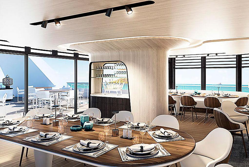 Restaurante Le Diamant Le Ponant