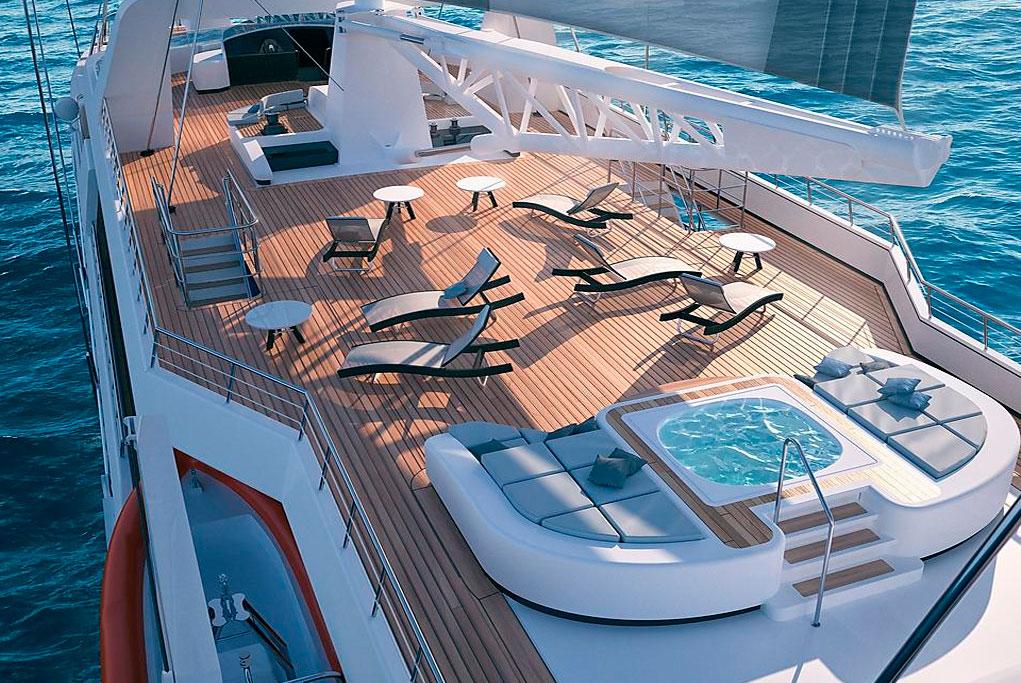 Camarote Solárium - Le Ponant