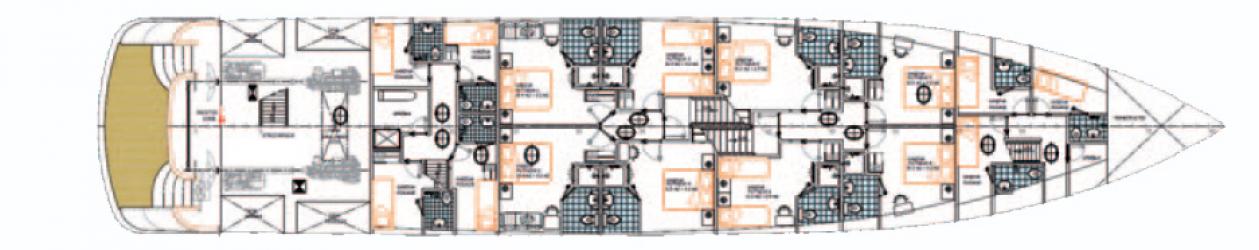Cubierta 1 MY Le Cordea II