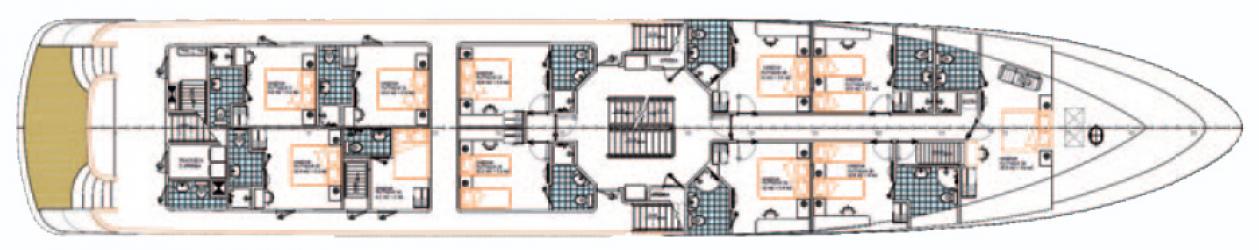 Cubierta 2 MY Le Cordea II