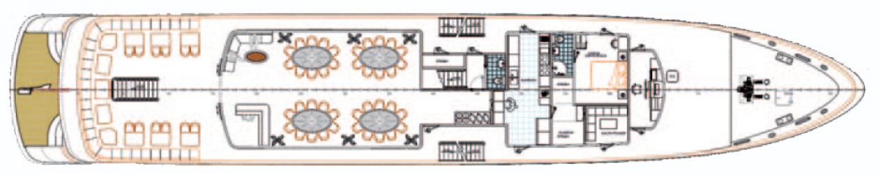 Cubierta 3 MY Le Cordea II