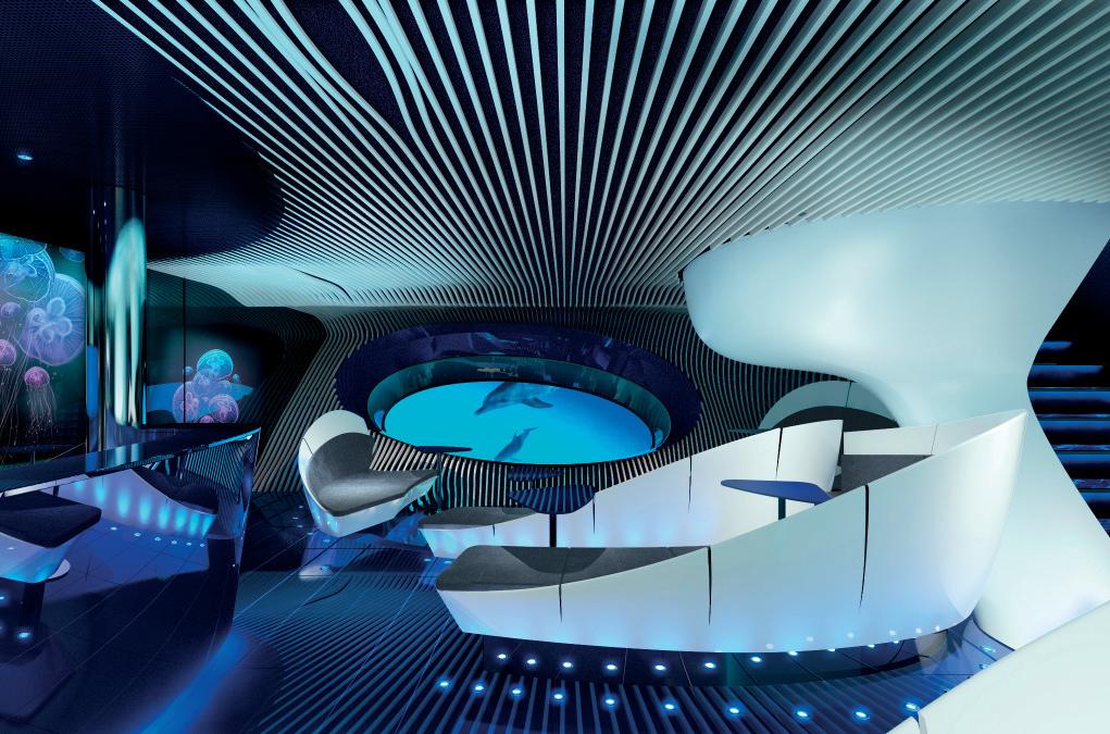 Salon Submarino Blue Eye Le Lapérouse