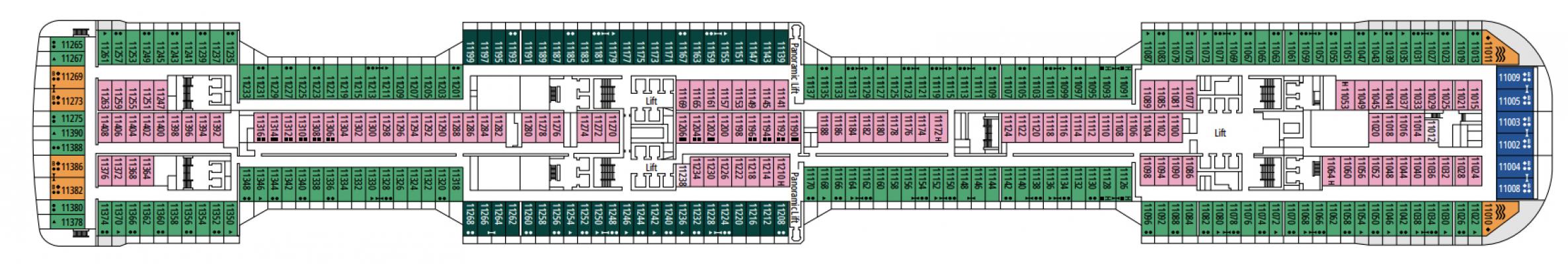 Cubierta 11 - Bellissima MSC Bellissima