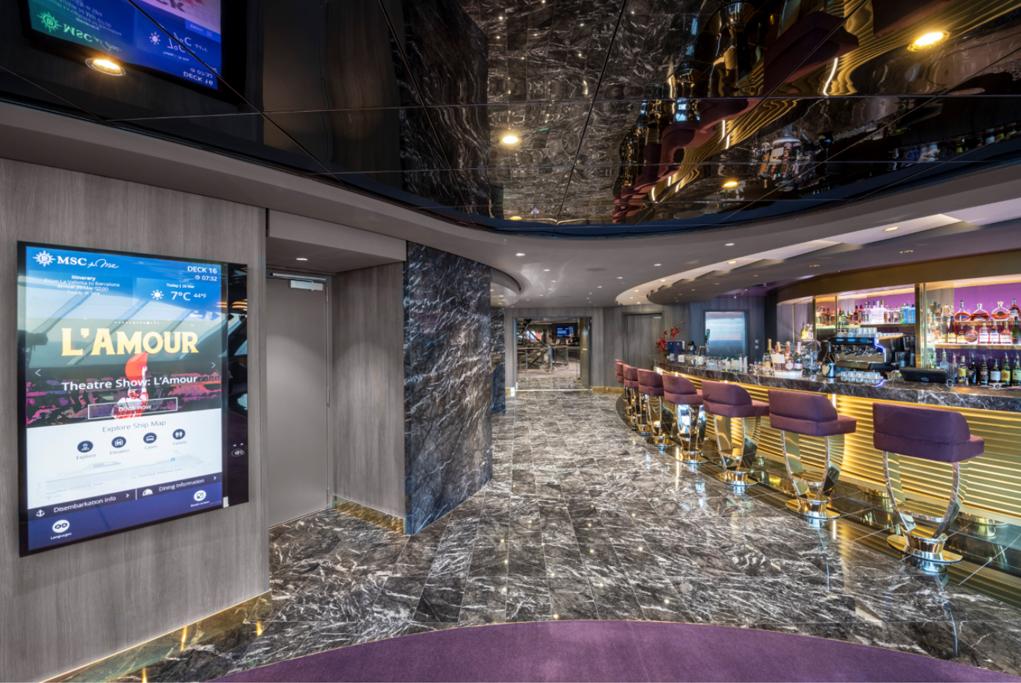 Zona Yacht Club MSC Bellissima