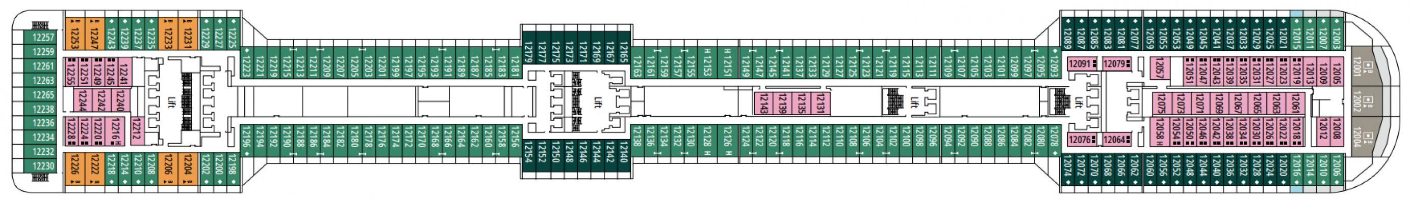 Cubierta 12 - Incanto MSC Fantasia