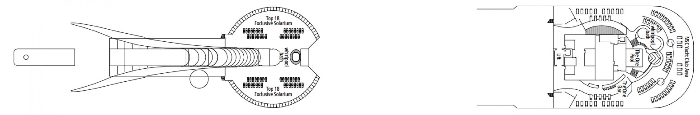 Cubierta 18 - Sun MSC Fantasia