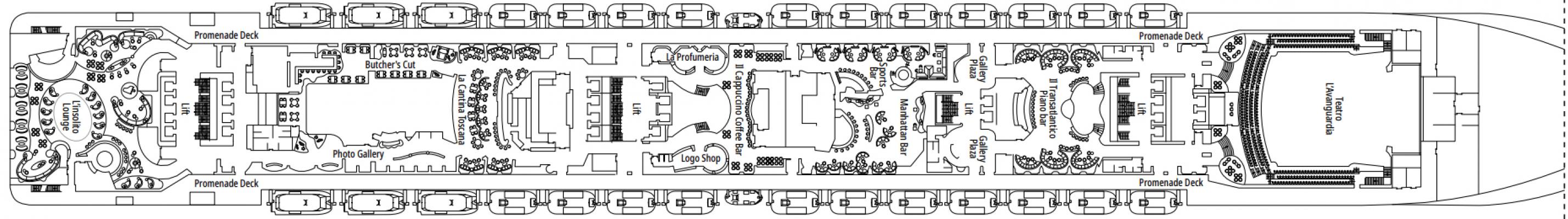 Cubierta 7 - Sublime MSC Fantasia