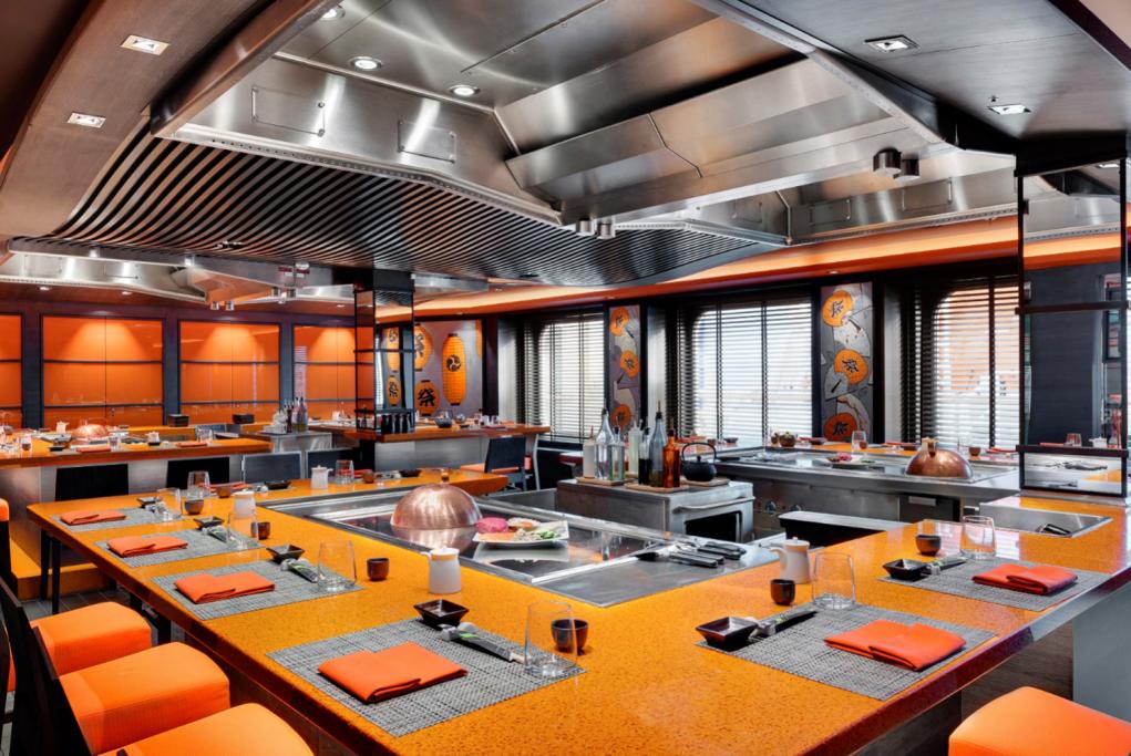 Restaurante Kaito Teppanyaki MSC Grandiosa