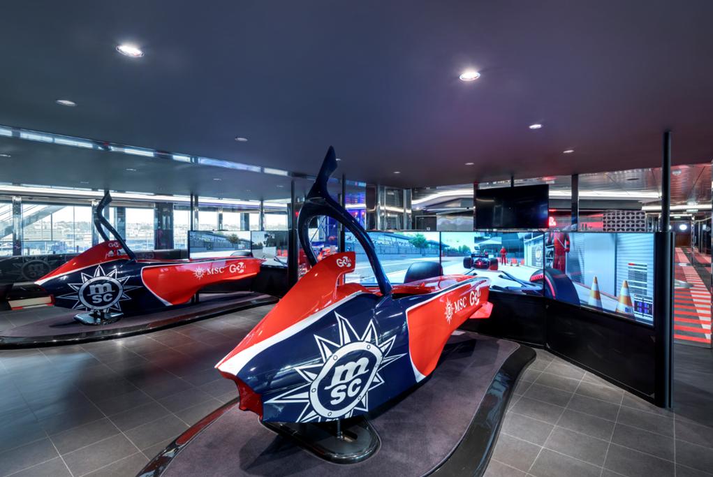 Simulador F1 MSC Grandiosa