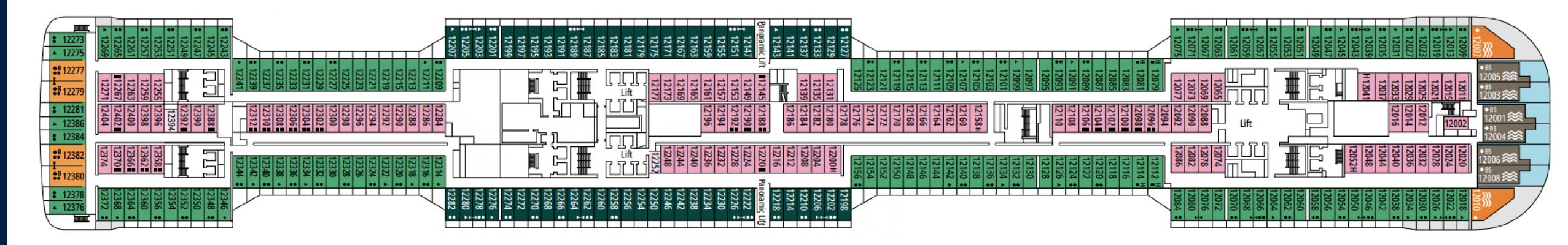 Cubierta 12 - Raffaello MSC Grandiosa