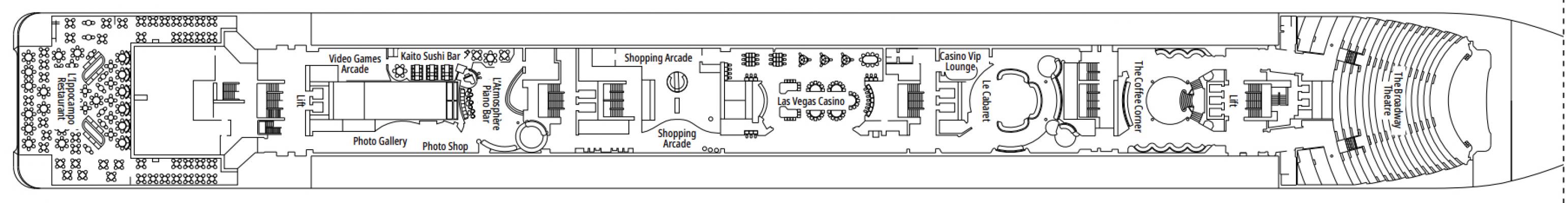 Cubierta 6 - Puccini MSC Lirica