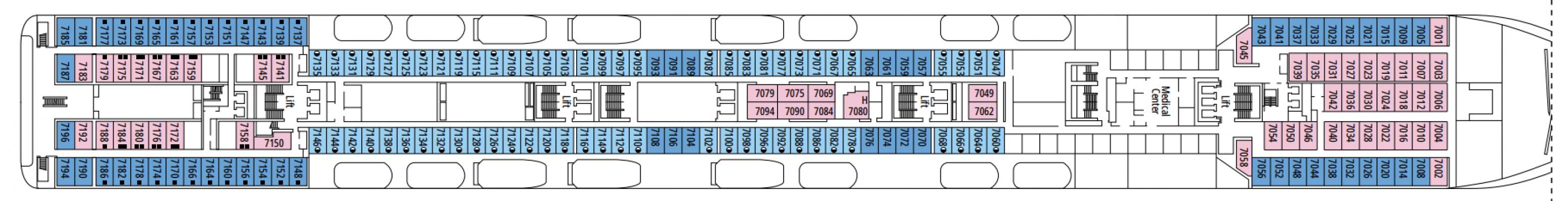 Cubierta 7 - Scarlatti MSC Lirica