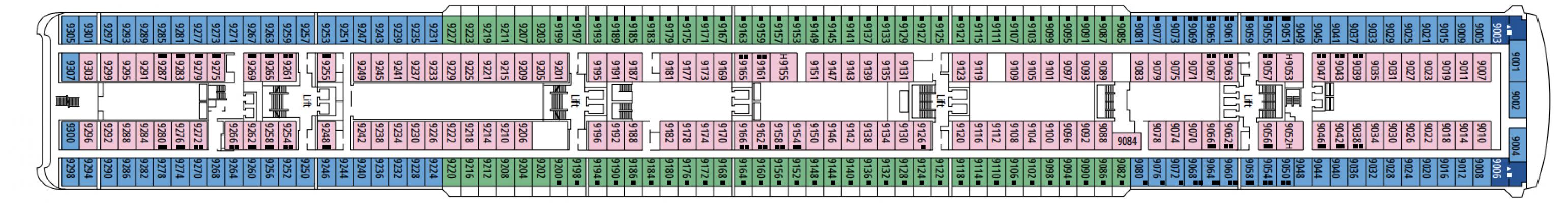 Cubierta 9 - Albinoni MSC Lirica