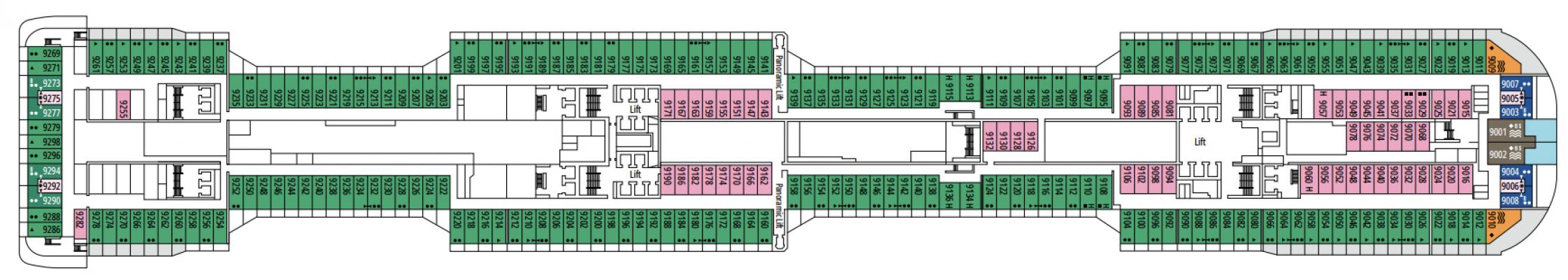 Cubierta 9 - Alhambra MSC Meraviglia