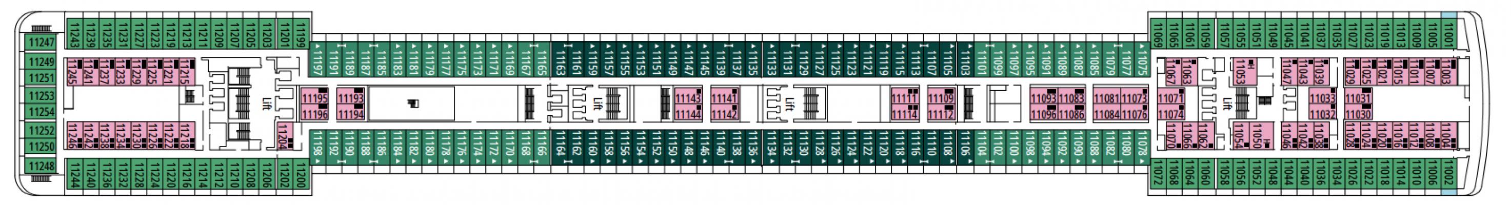 Cubierta 11 - Adagio MSC Musica