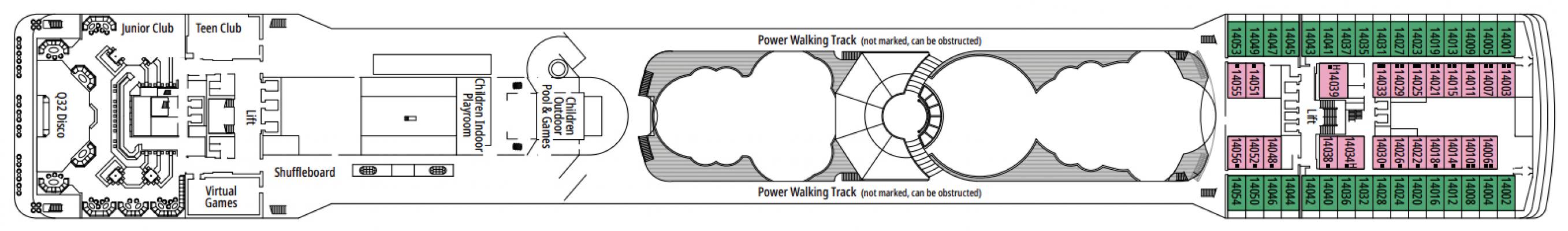 Cubierta 14 - Capriccio MSC Musica