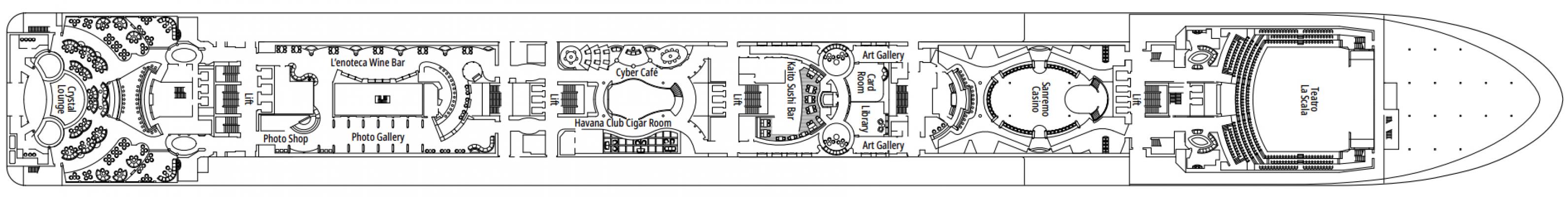 Cubierta 7 - Maestoso MSC Musica