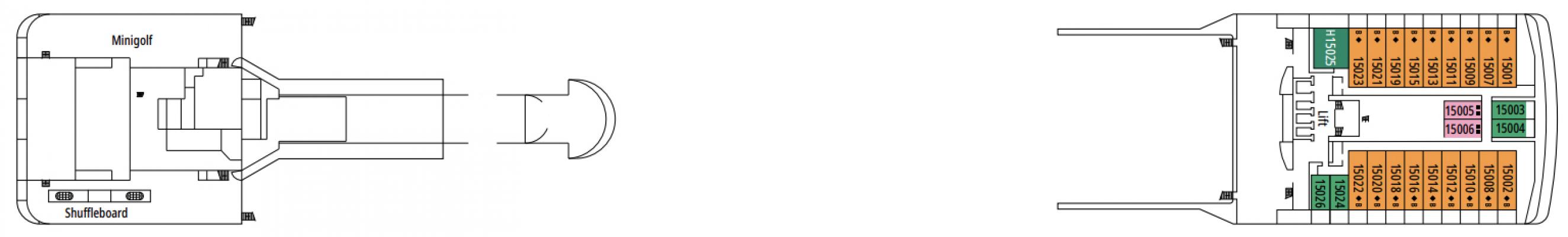 Cubierta 15 - Xilofono MSC Orchestra