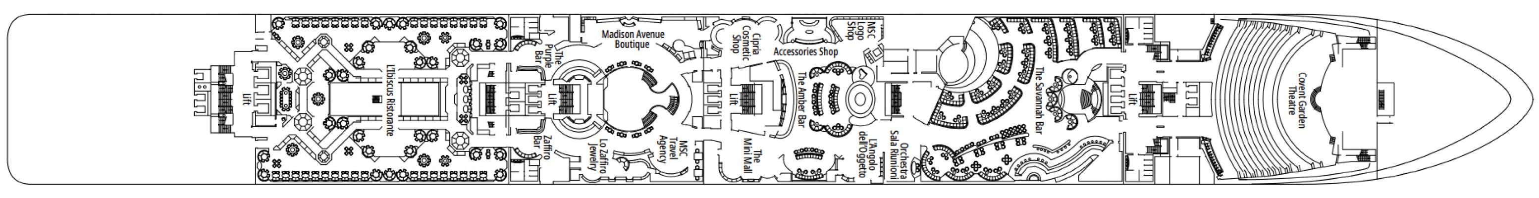 Cubierta 6 - Violino MSC Orchestra