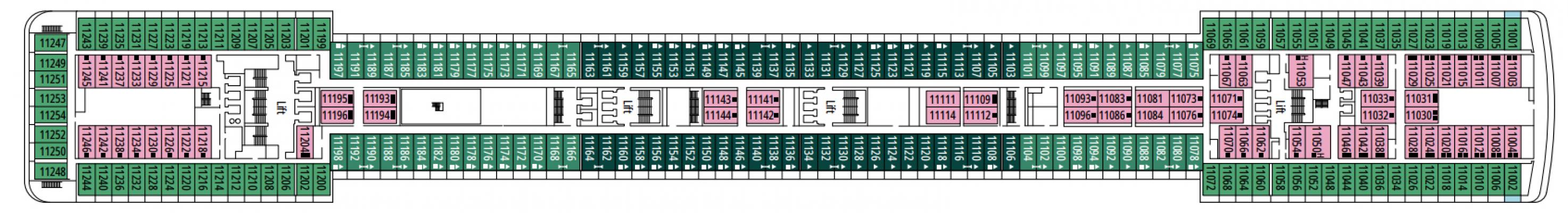 Cubierta 11 - D Annunzio MSC Poesia