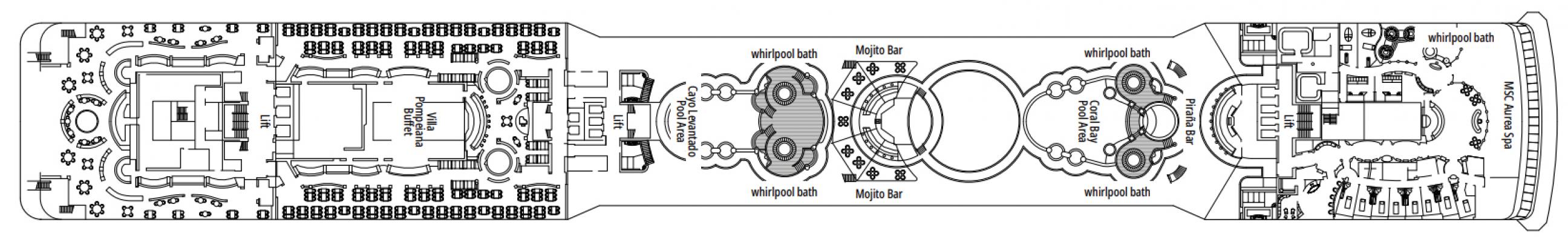 Cubierta 13 - Foscolo MSC Poesia