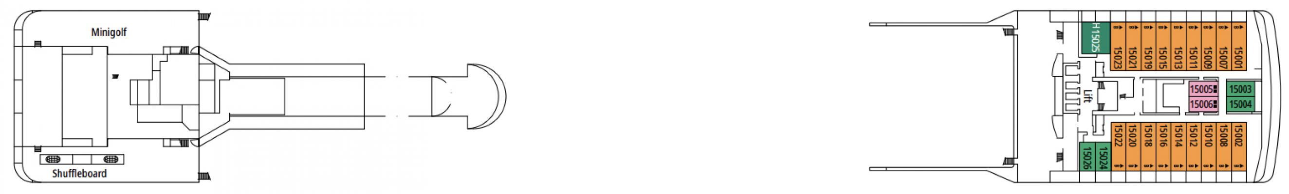 Cubierta 15 - Alfieri MSC Poesia