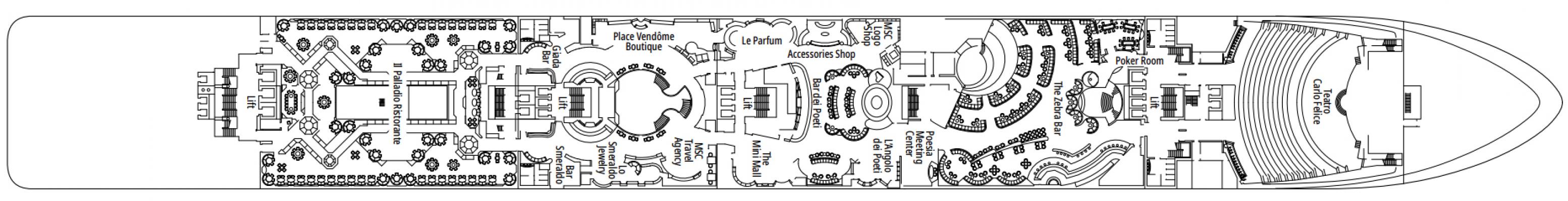 Cubierta 6 - Dante MSC Poesia