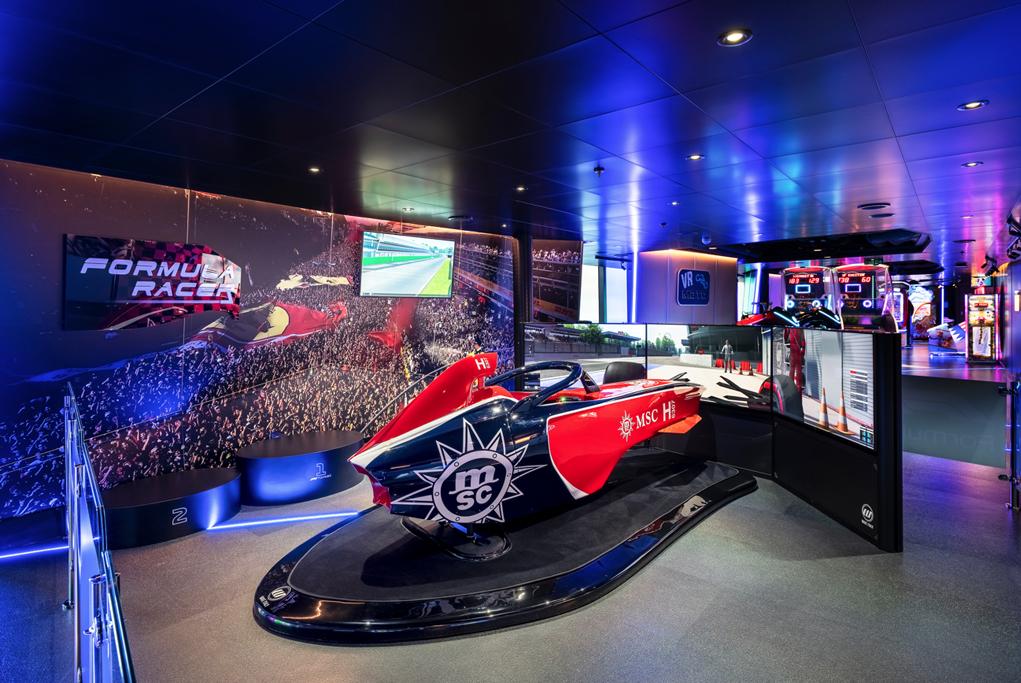 Simulador F1 MSC Seascape