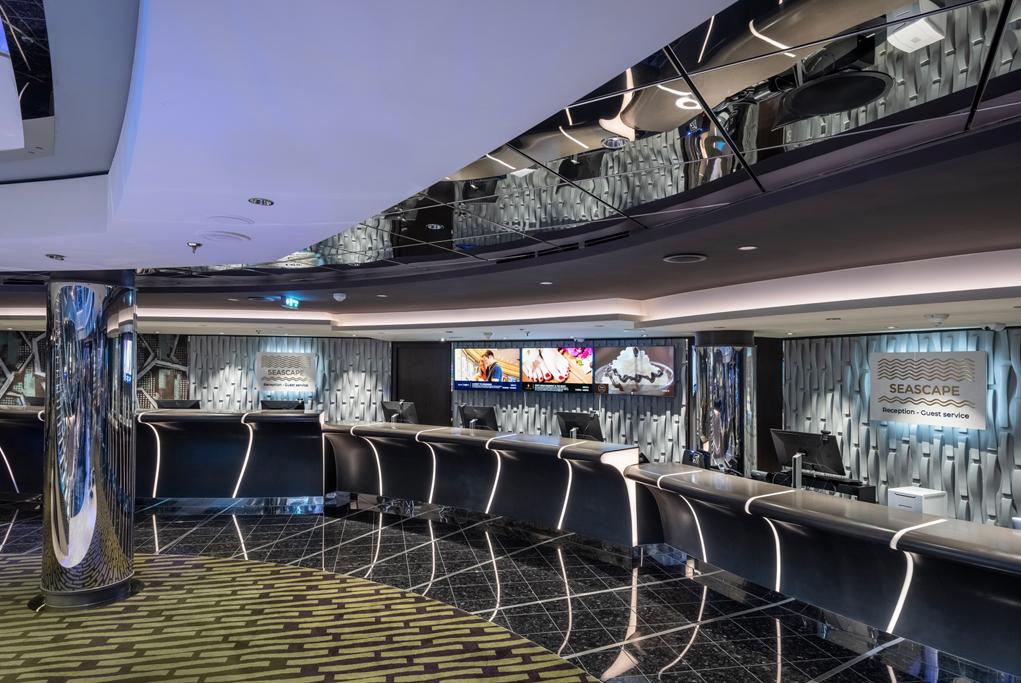 Recepción MSC Seascape