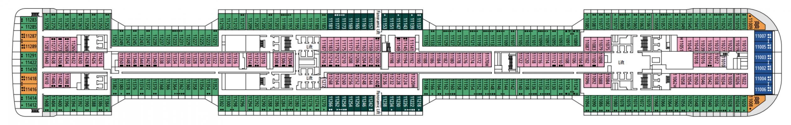 Cubierta 11 - Puccini MSC Virtuosa