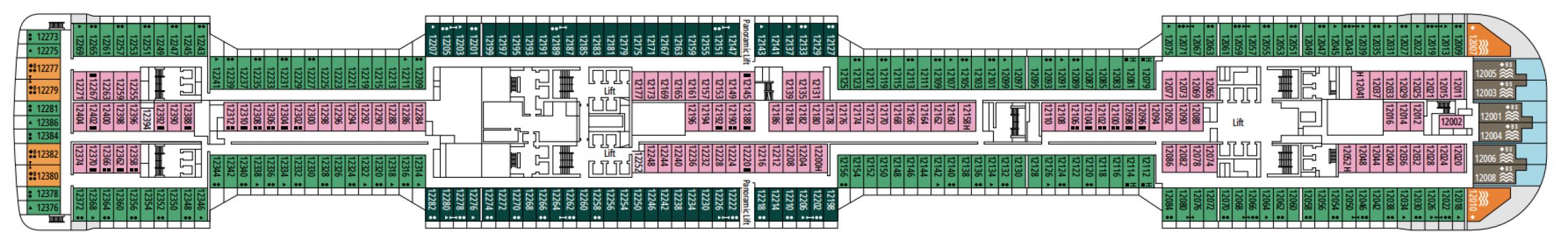 Cubierta 12 - Paganini MSC Virtuosa