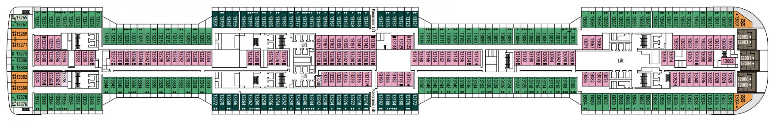 Cubierta 13 - Bizet MSC Virtuosa