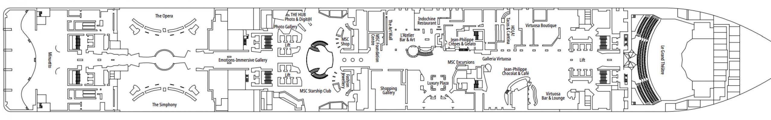 Cubierta 6 - Beethoven MSC Virtuosa