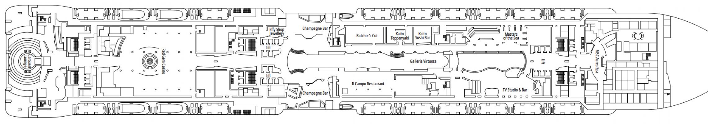 Cubierta 7 - Verdi MSC Virtuosa