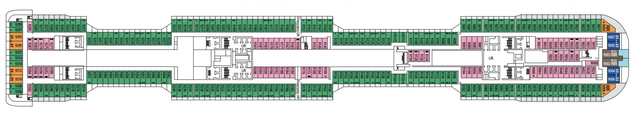 Cubierta 9 - Strauss MSC Virtuosa