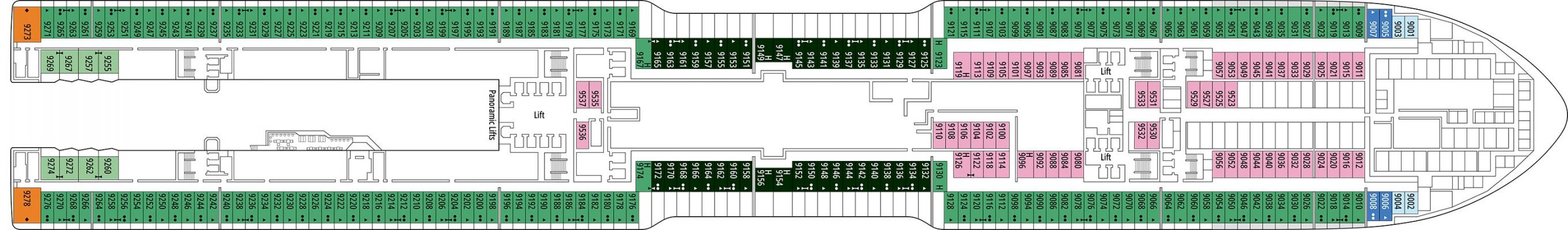 Cubierta 9 MSC World Asia