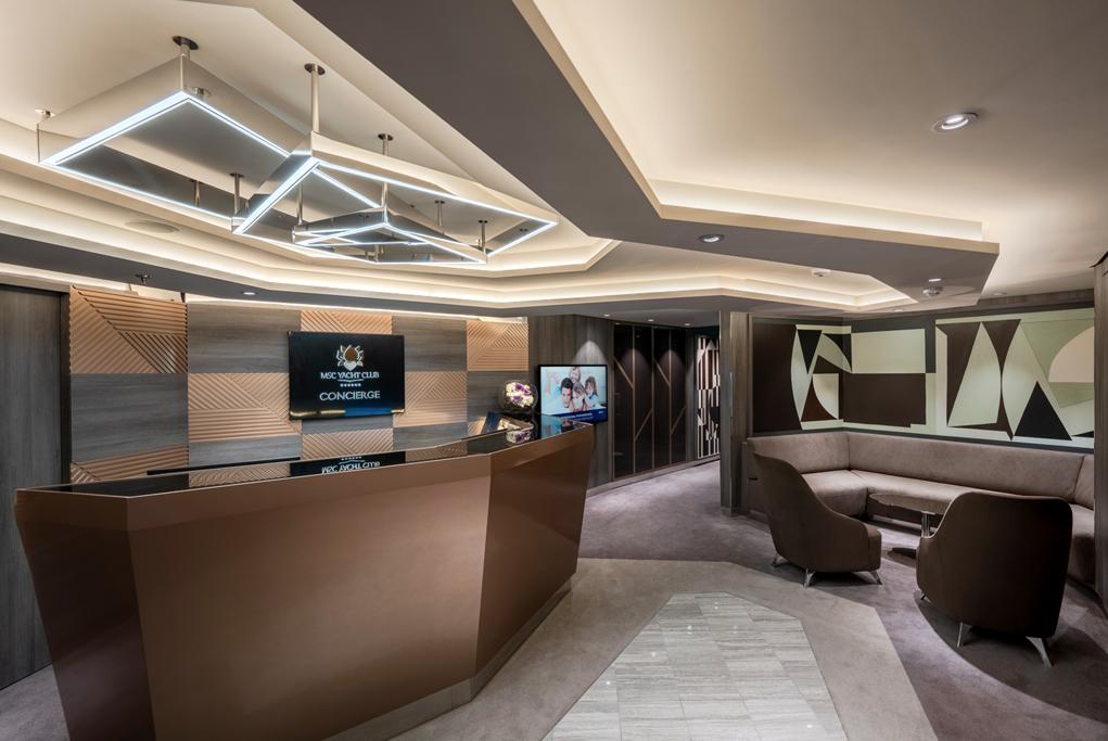 Camarote MSC Yacht Club - MSC World Asia